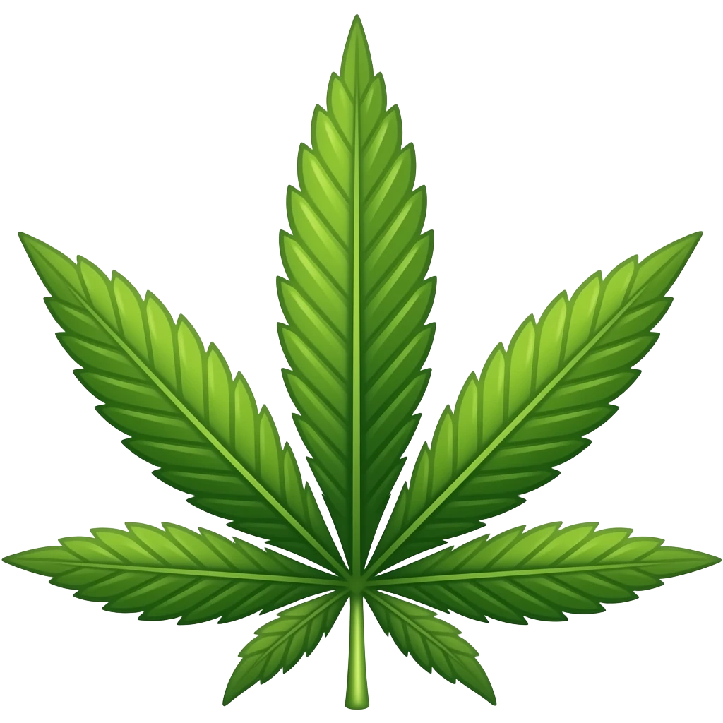 Emoji de planta de marihuana emoji