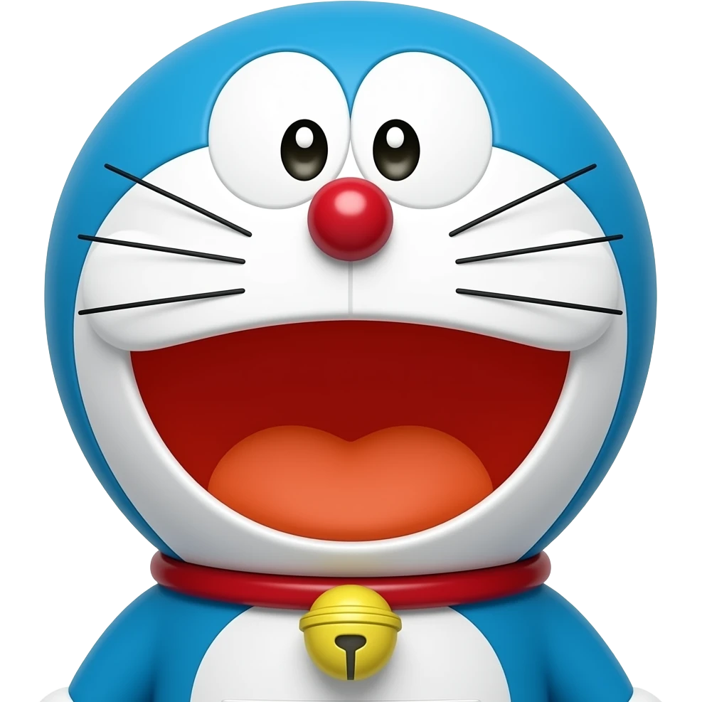 Doraemon angry emoji