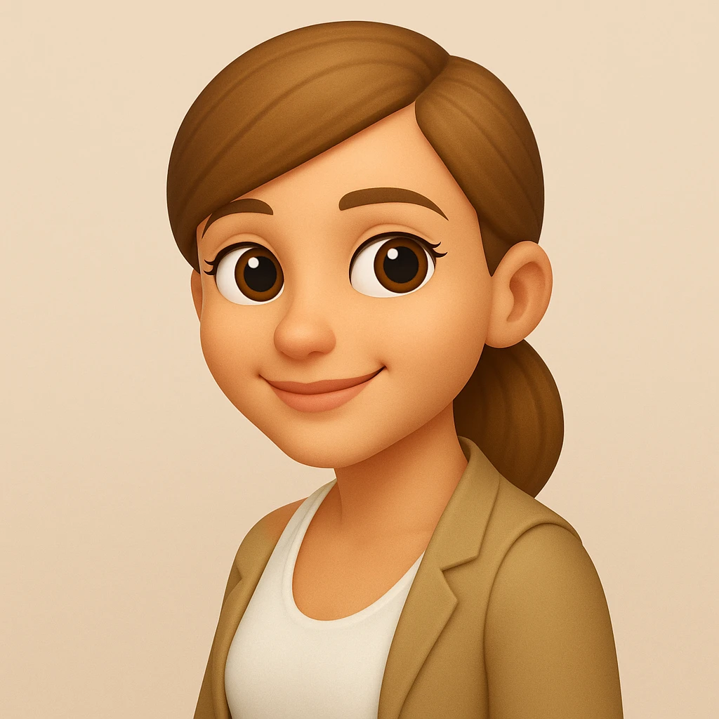 turn the second man in emoji style of the 1st image, match the facial features and match dressing style of the 2nd image, she is wearing white tank top lose, side pose emoji