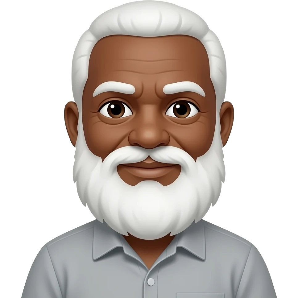 Grandfather is a rapper emoji