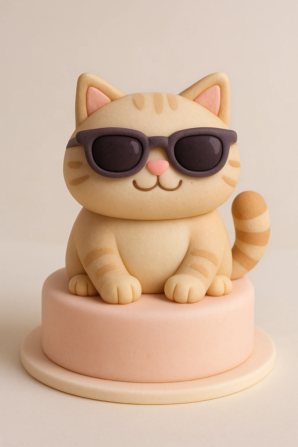 Cat wearing sunglasses emoji
