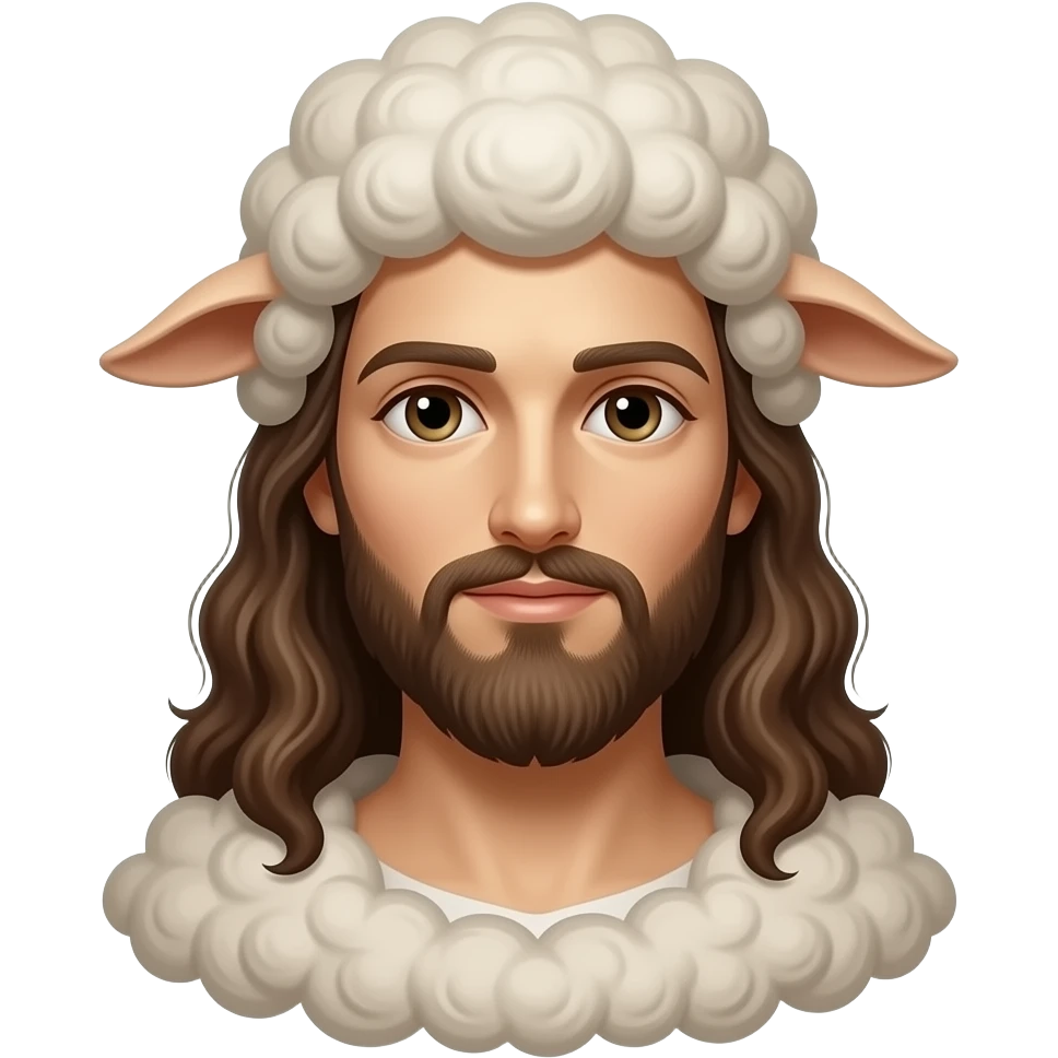 Jesus Good Shephred emoji