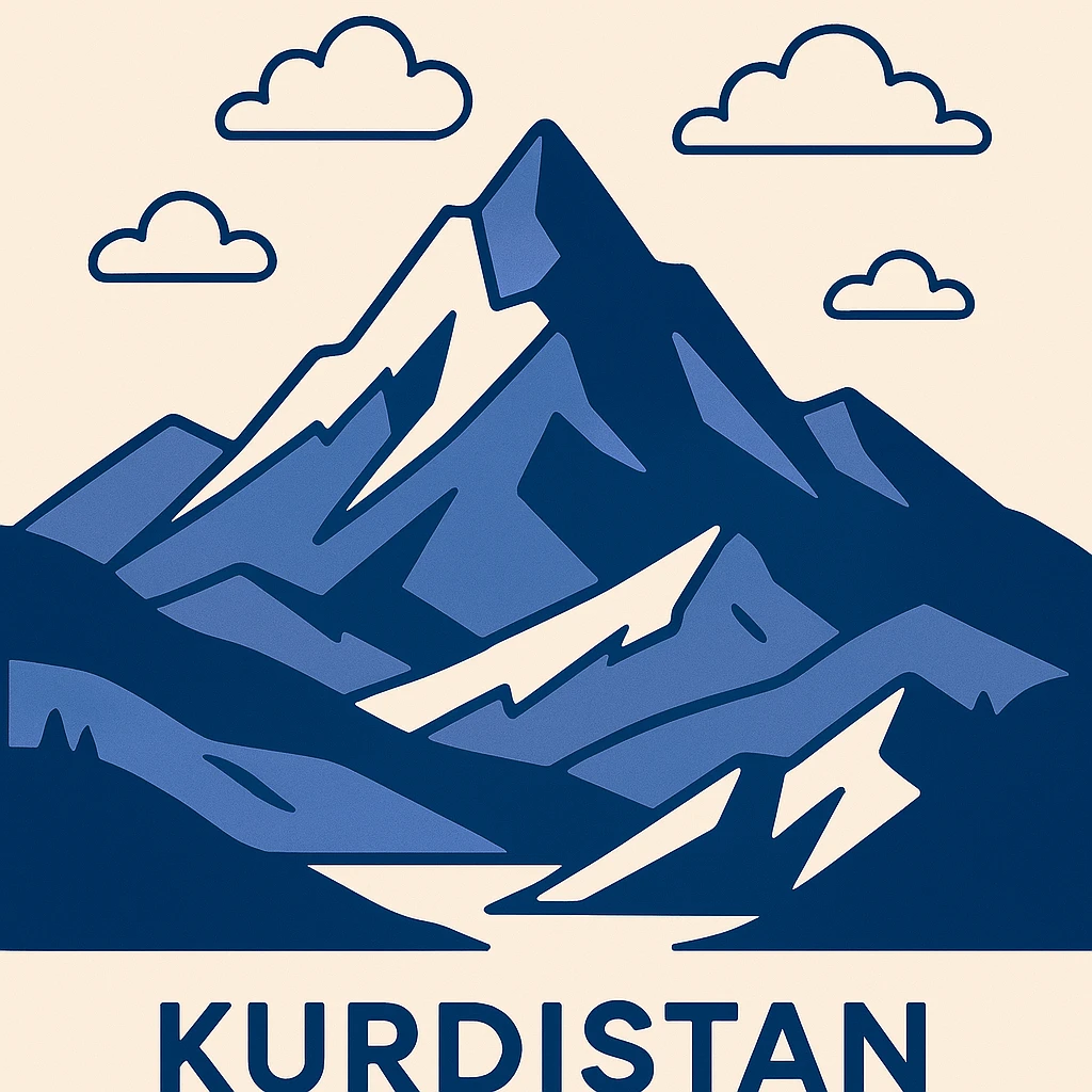 mountain landscape representing Kurdistan emoji