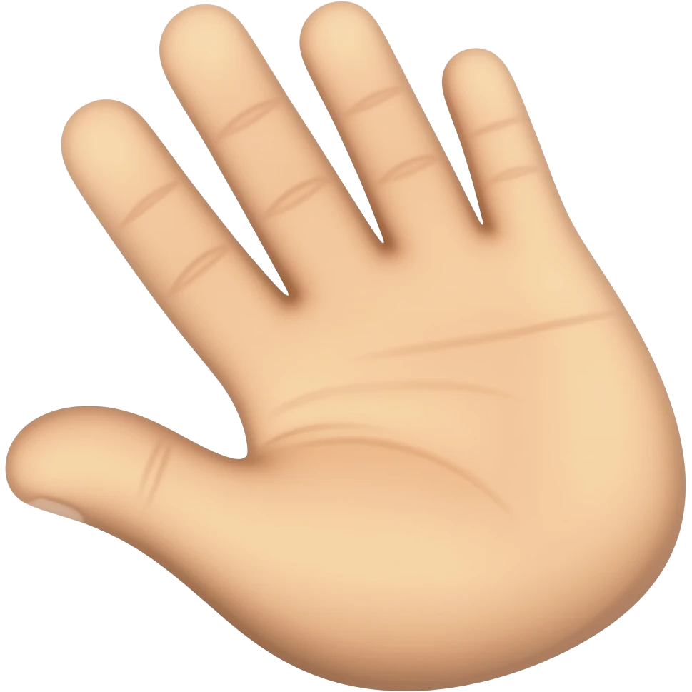 Only the middle one remove the extra hands emoji