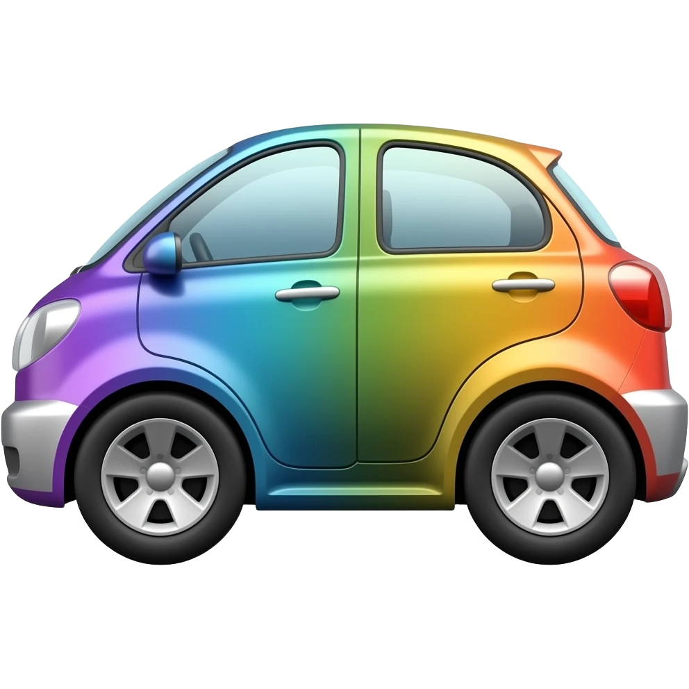 car side view emoji