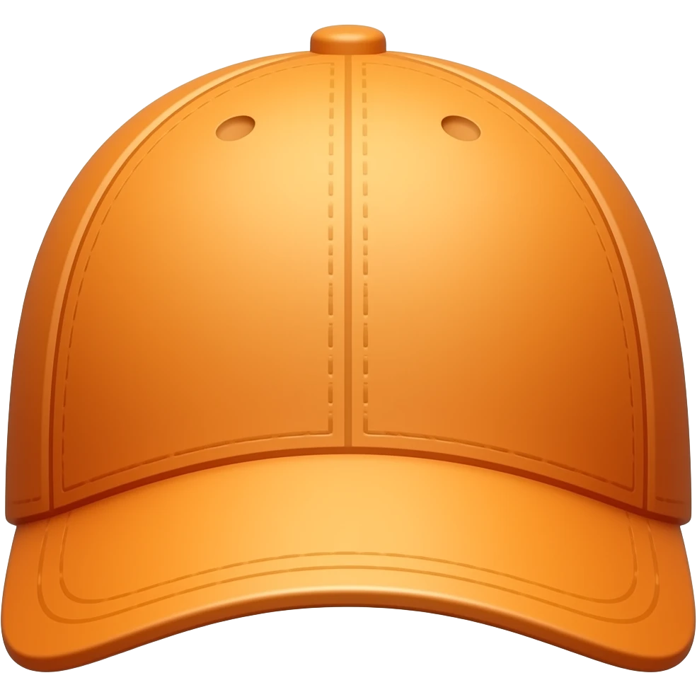 Orange cap emoji