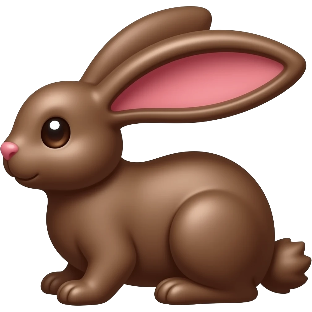 chocolate bunny emoji