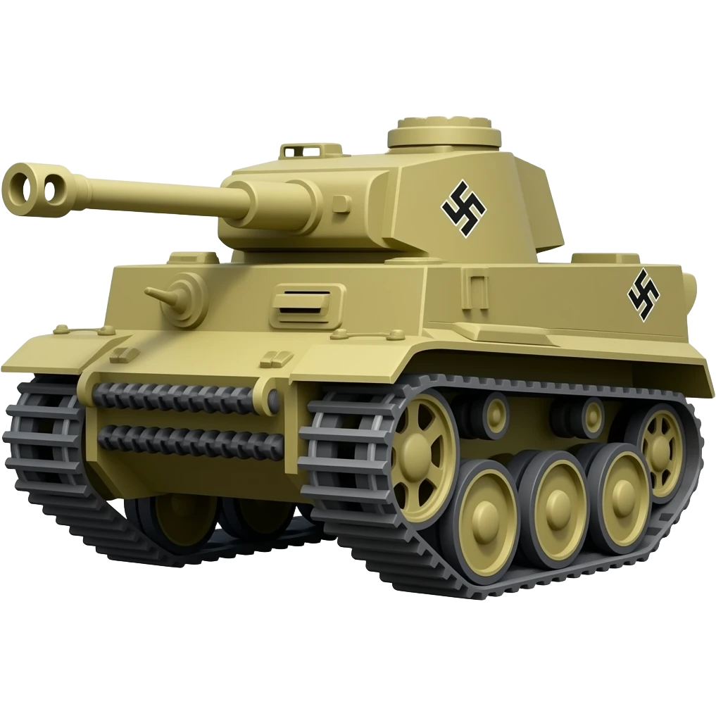 Nazi p.1000 landzueker tank emoji