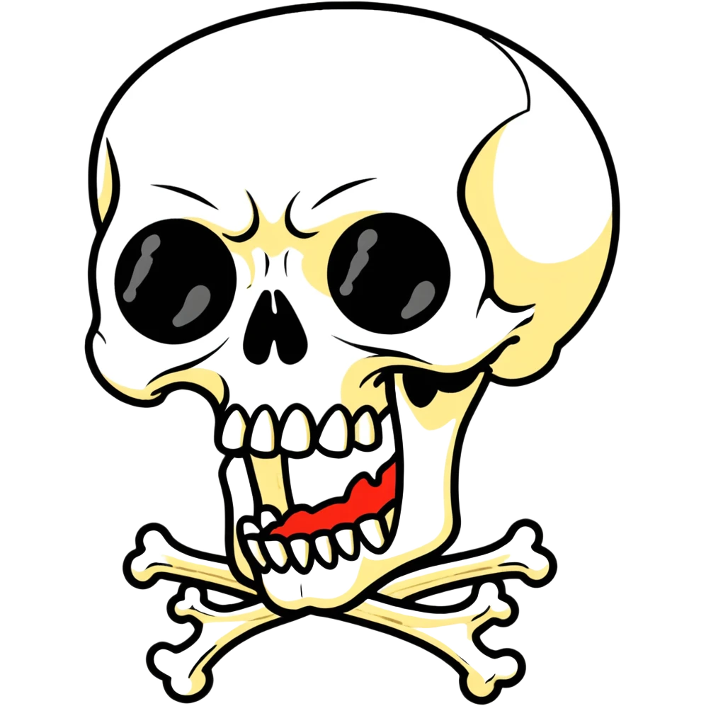 Scull cries  emoji