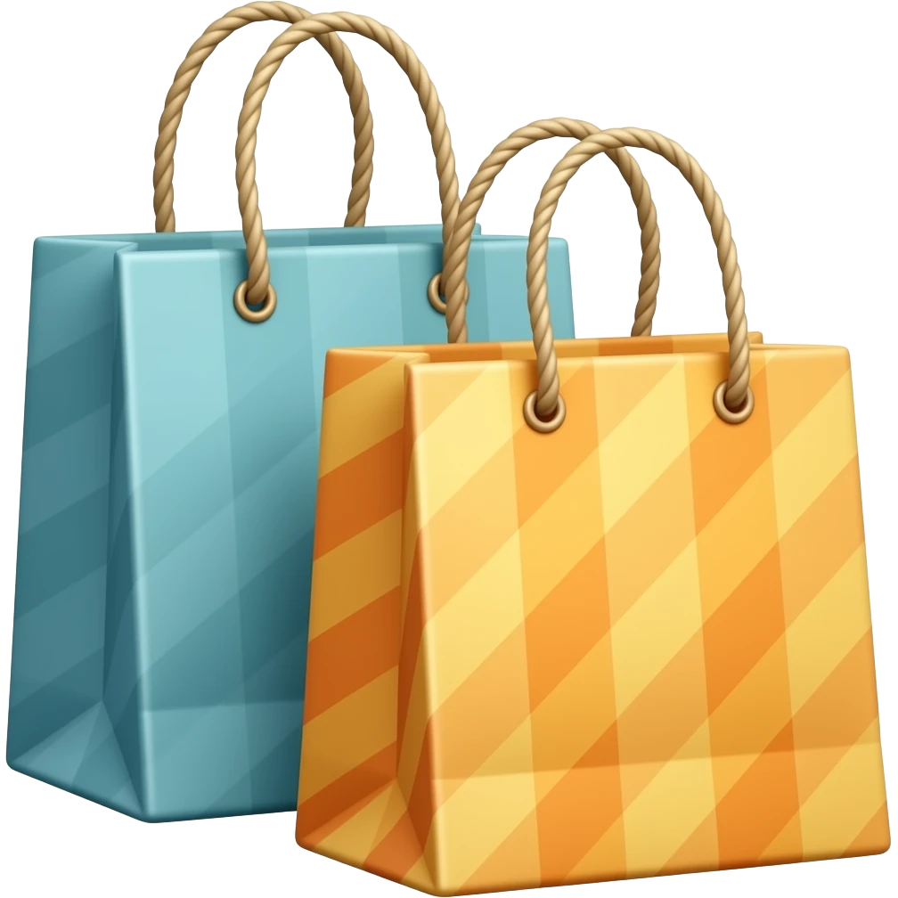 shopping bags emoji