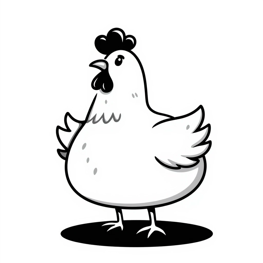 Chicken emoji