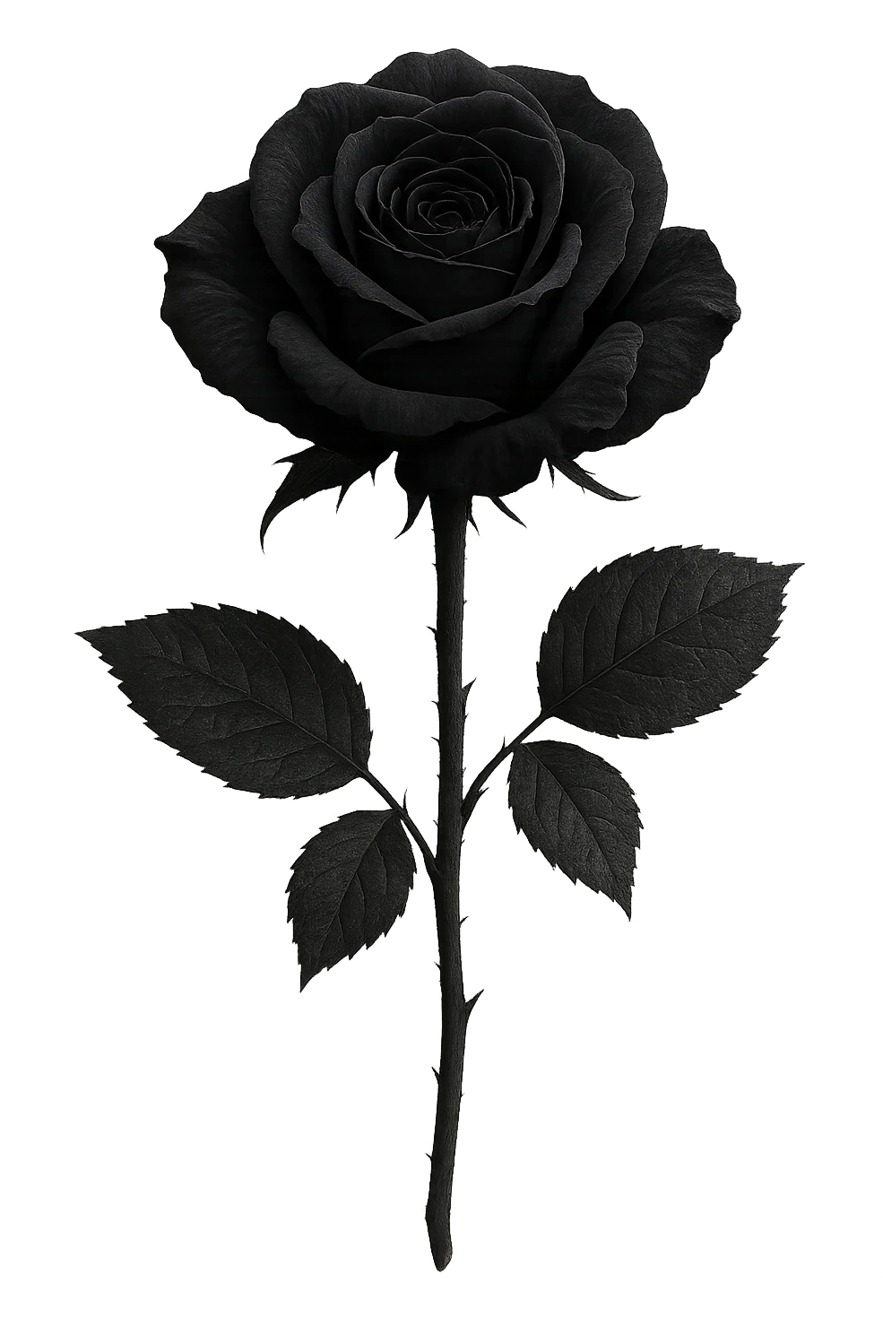 goth flower object remove background    emoji