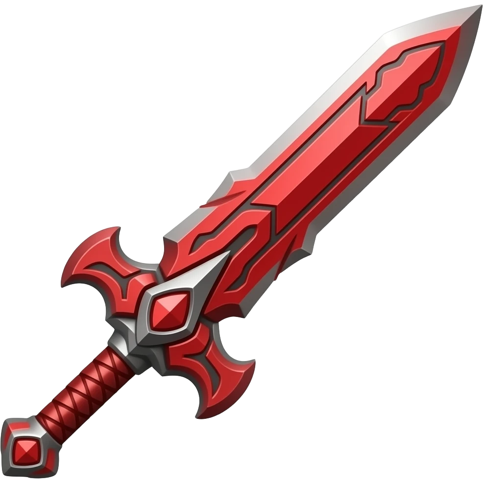 A red future sword emoji