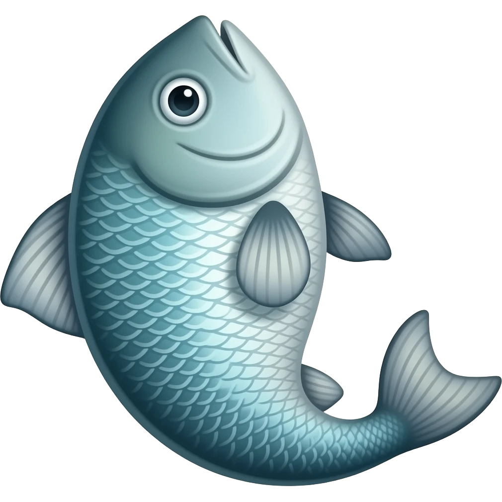 Long fish emoji