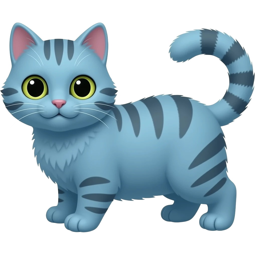 Smurf cat emoji