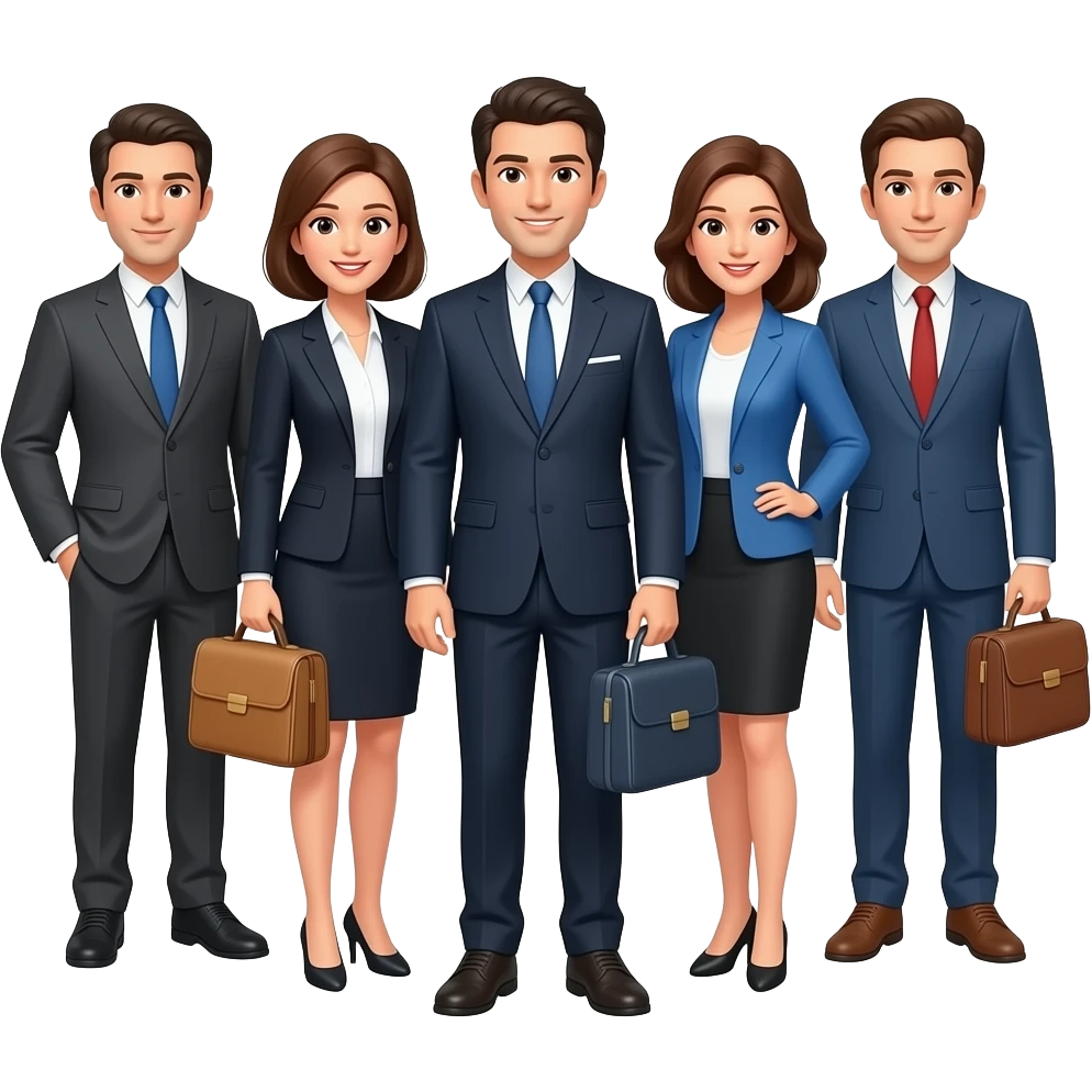 Business Travelers emoji