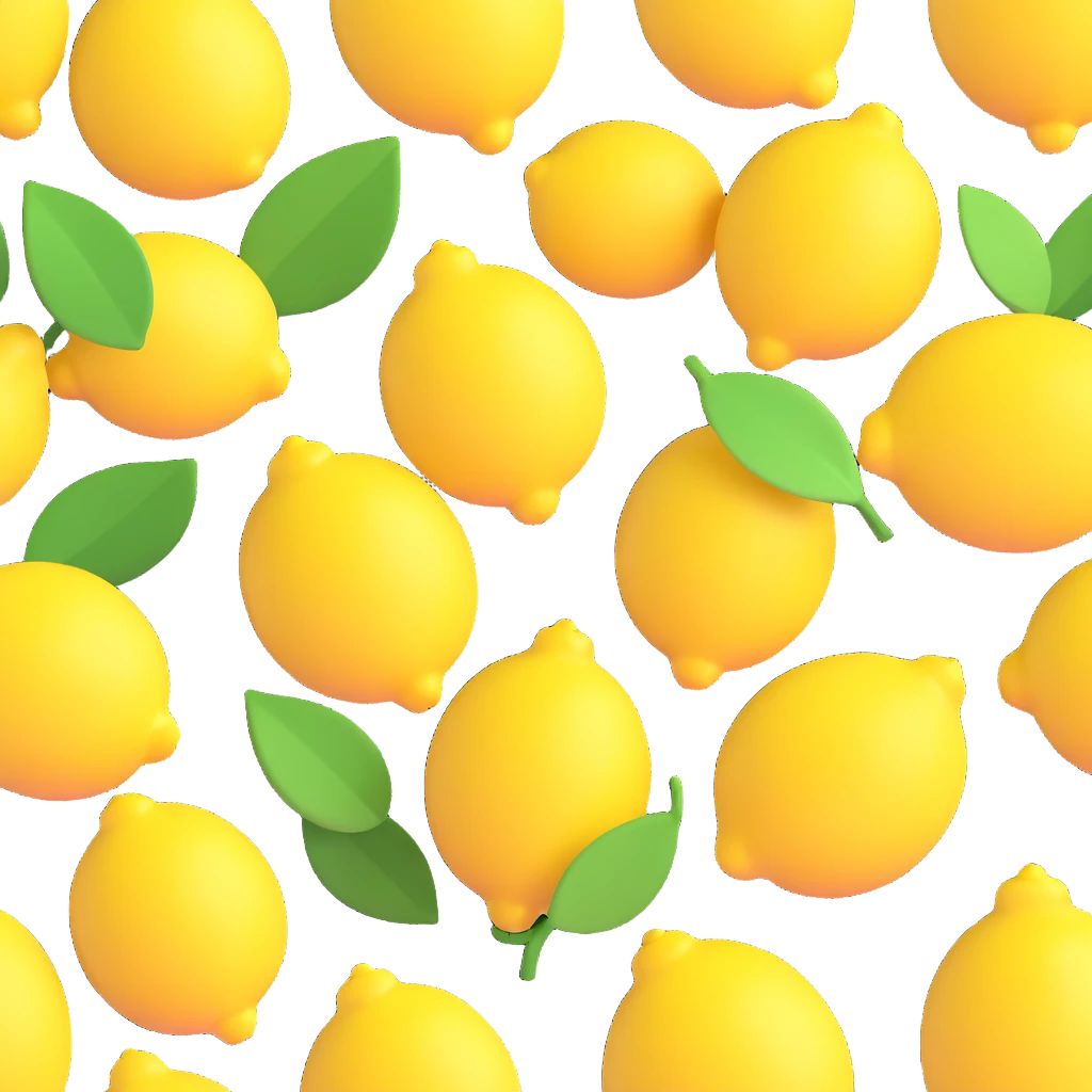a lemon emoji