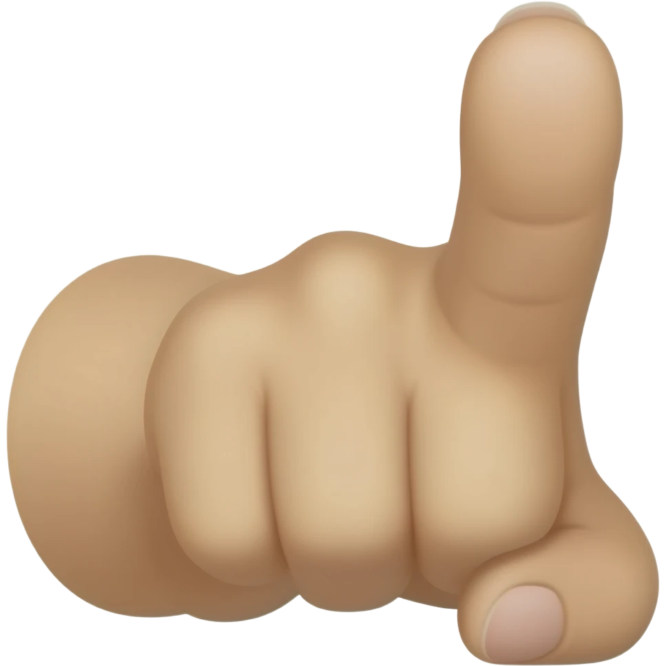 finger emoji of "little" emoji