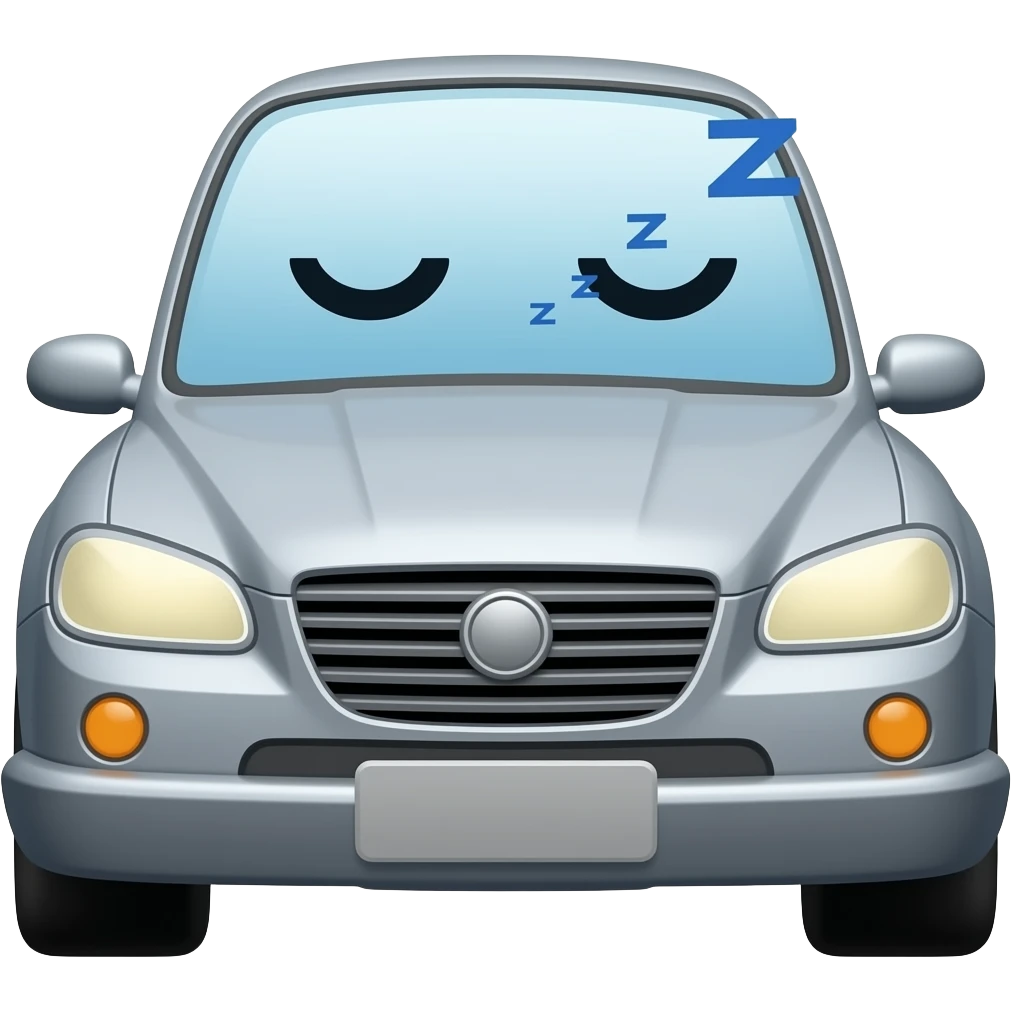 (-.-)Zzz・・・・(^∧^) emoji como esos pero de vehiculos emoji