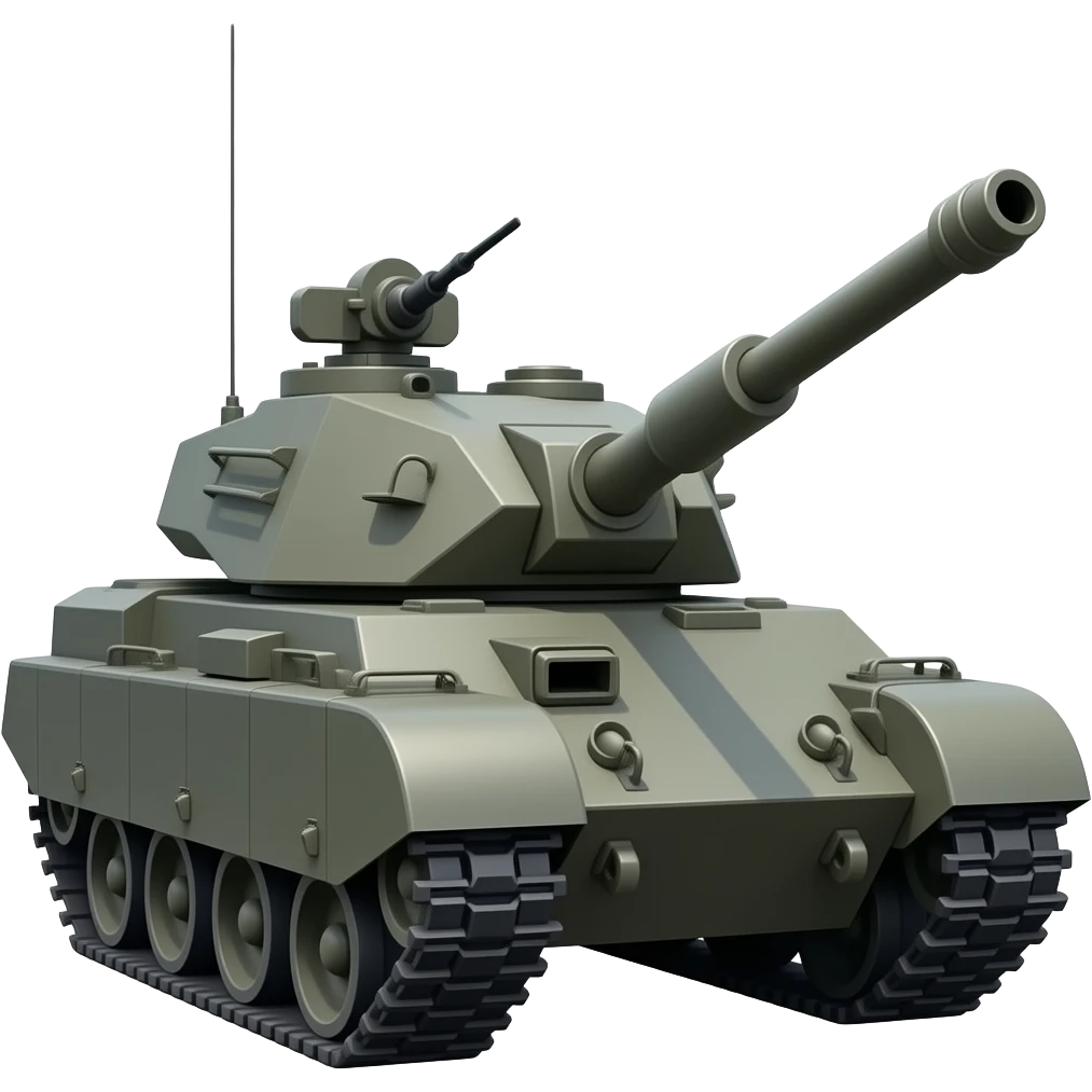 Military army tank emoji