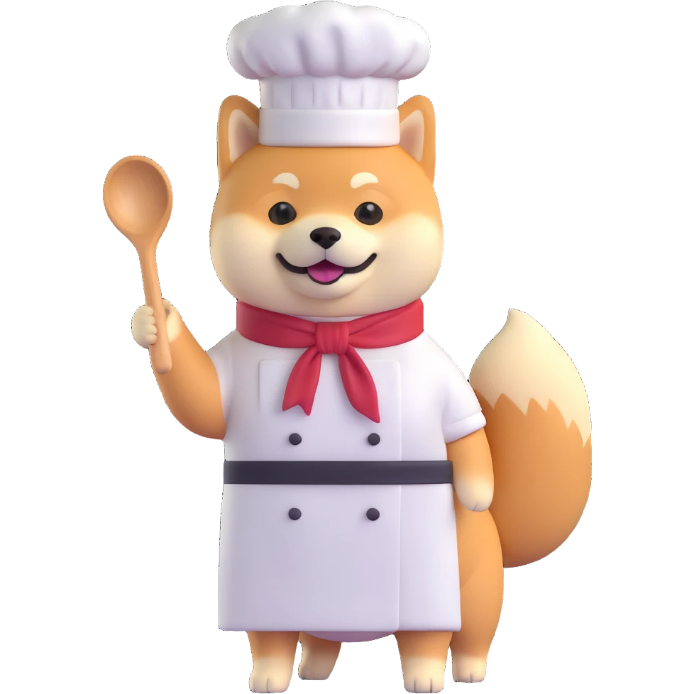 shiba inu chef emoji