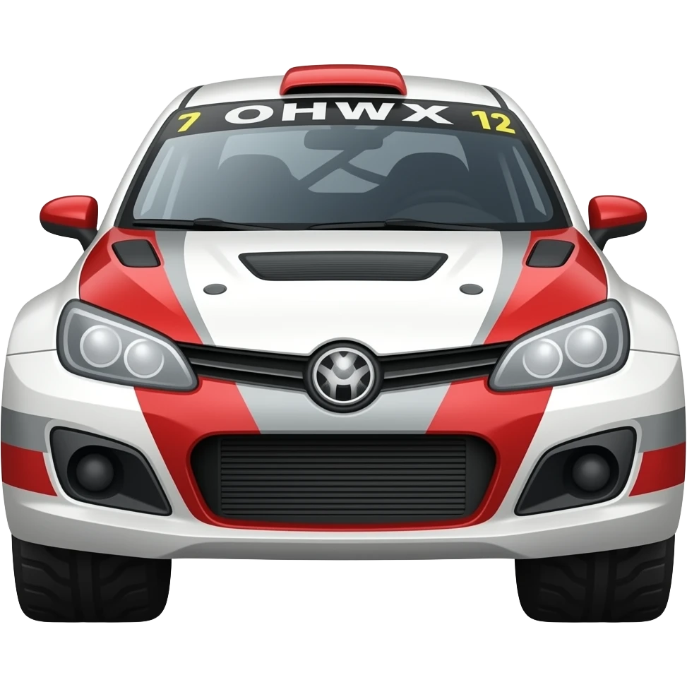 Rallycross emoji