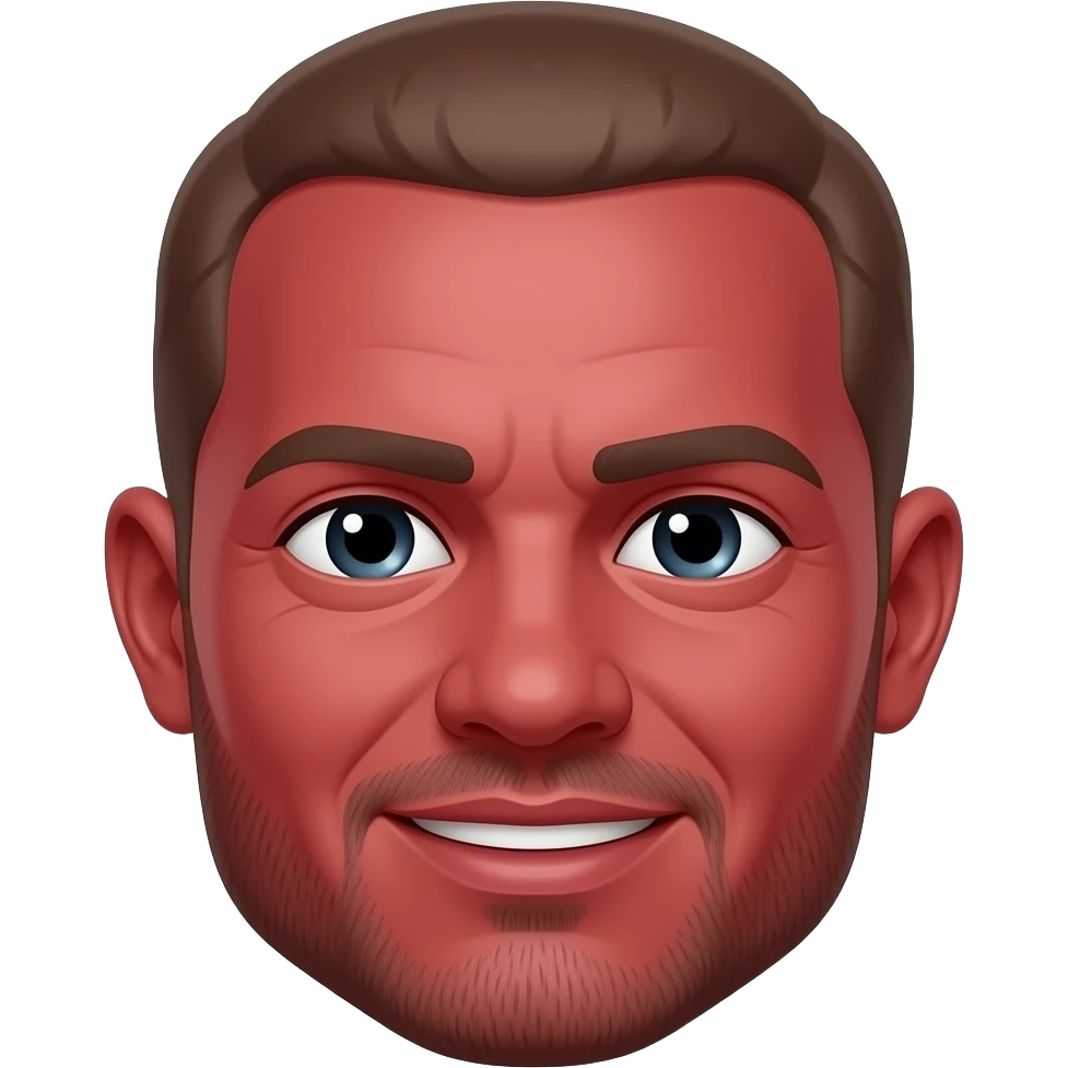 Red face emoji emoji