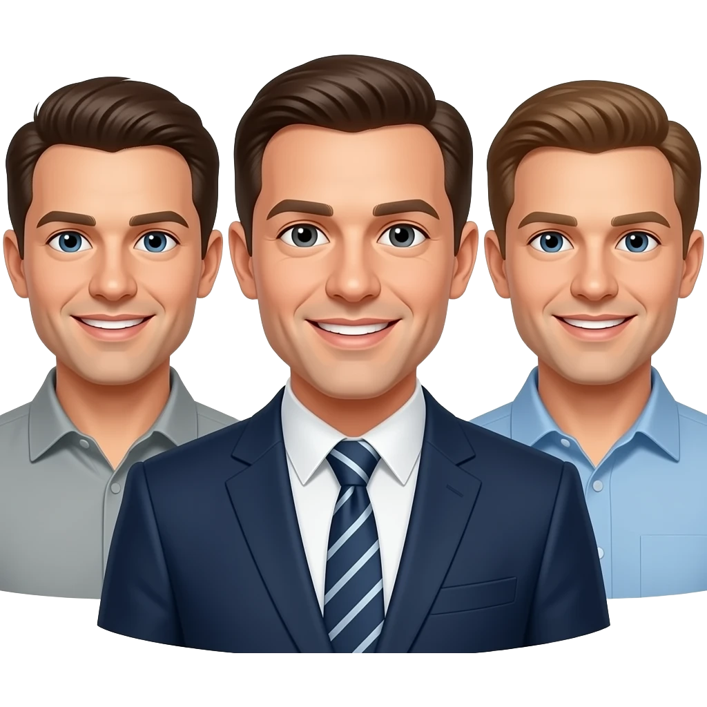 thomas, terence and the snoe emoji