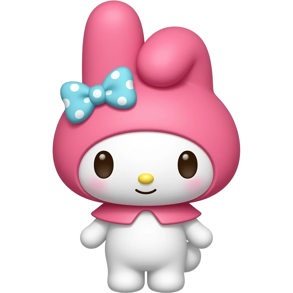 My melody the sanrio emoji