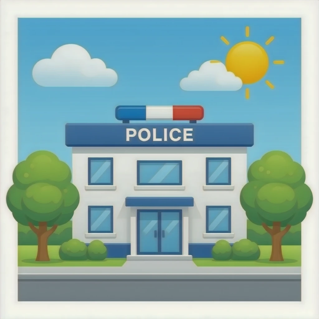 estación de policía emoji