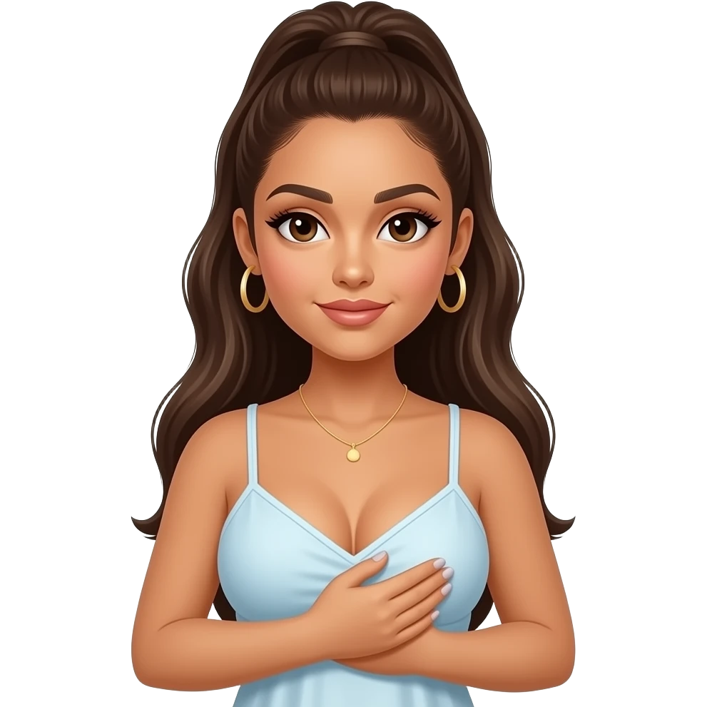 ariana grande breast feeding emoji