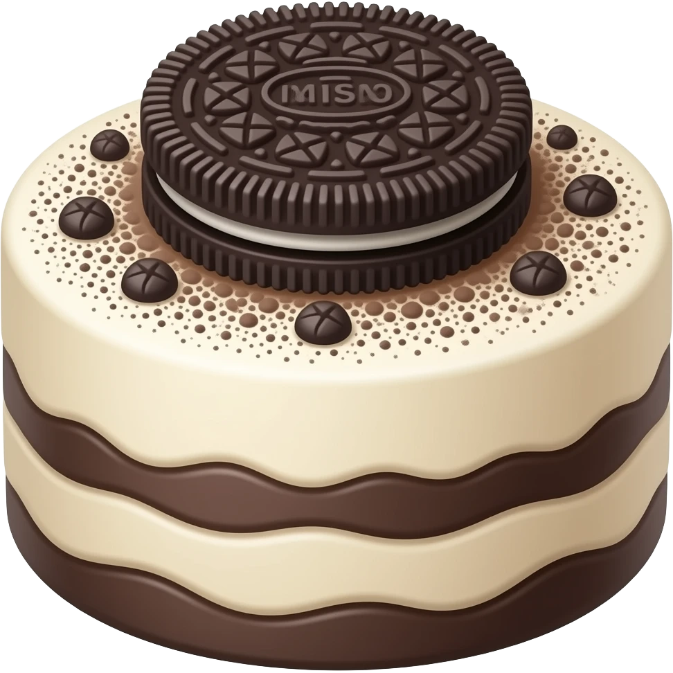 Tiramisus oreo emoji