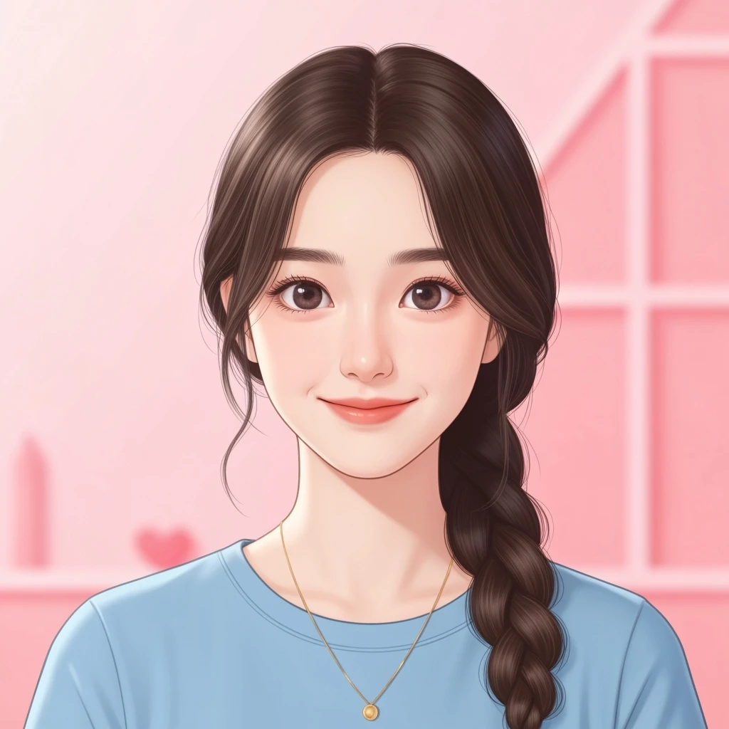 cute profile picture, minimal, expressive, variation 2 emoji