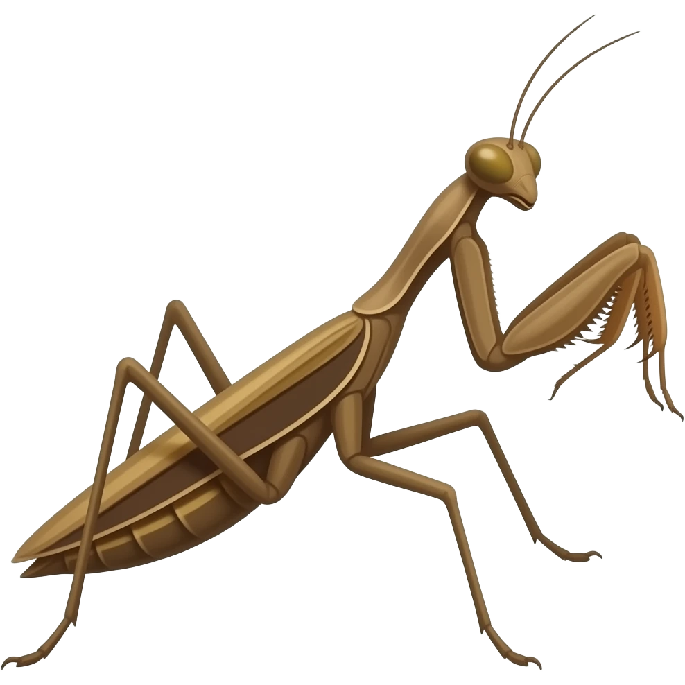brown mantis emoji
