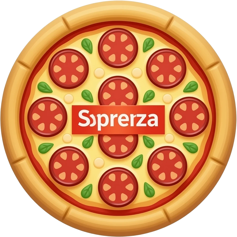 Whole supreme pizza small emoji emoji