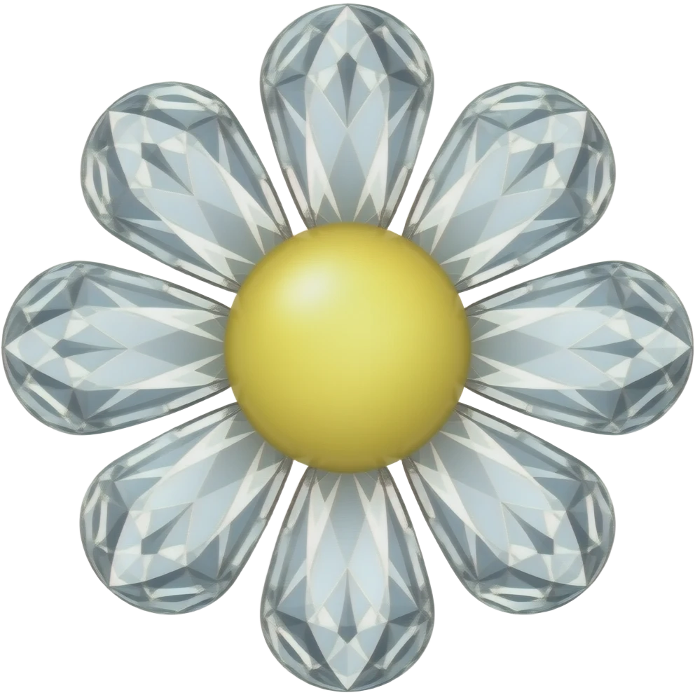 takashi murakami flower with diamonds emoji