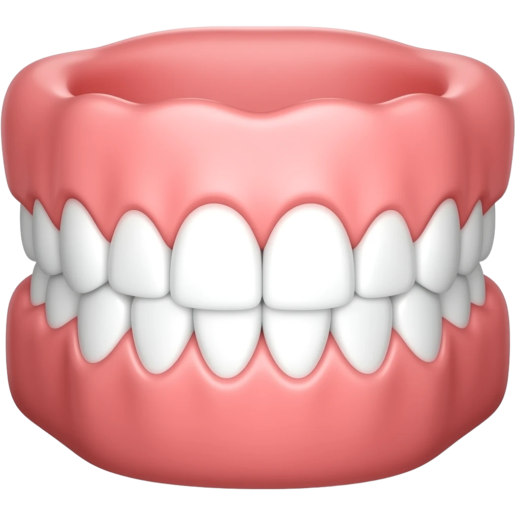 Зубной слепок emoji