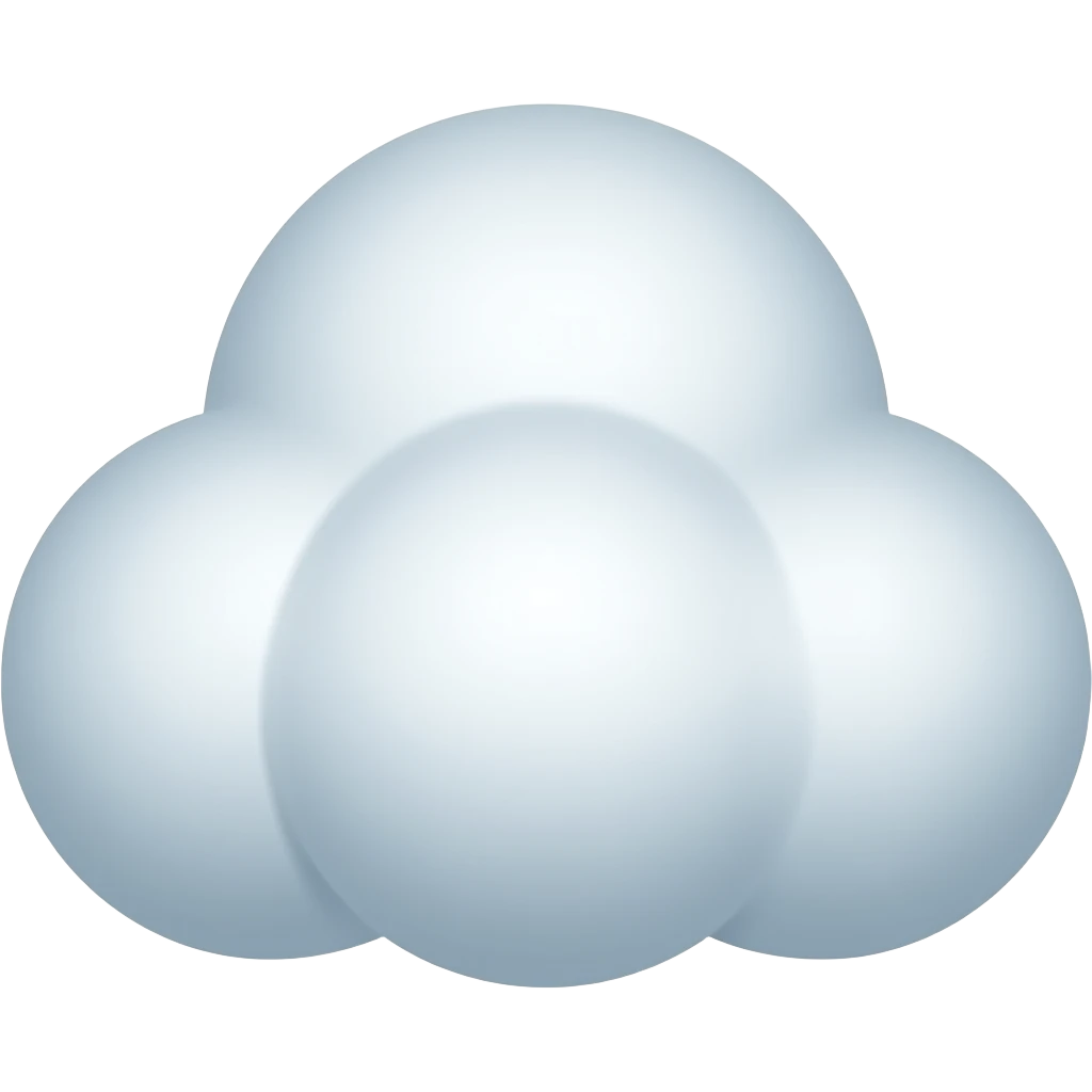 wolke ohne hintergrund emoji