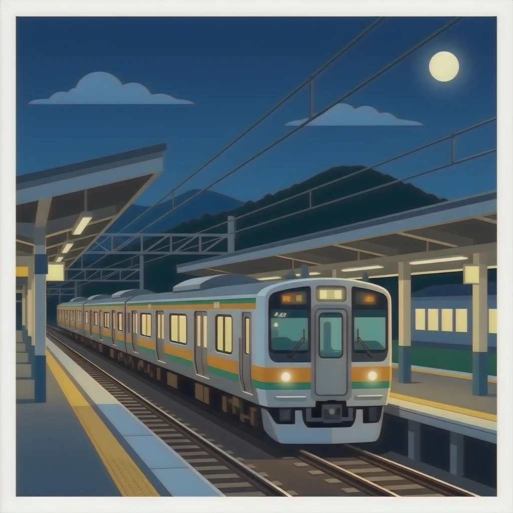 Japanese Train station emoji