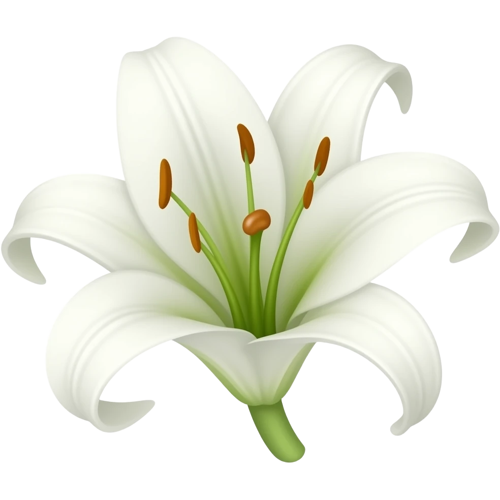 An ethereal spider Lily for my watermark emoji