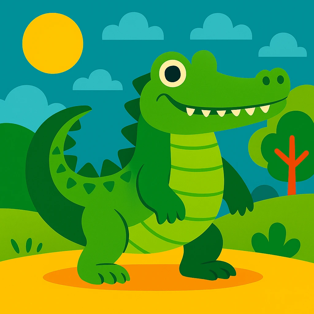 Alligator emoji