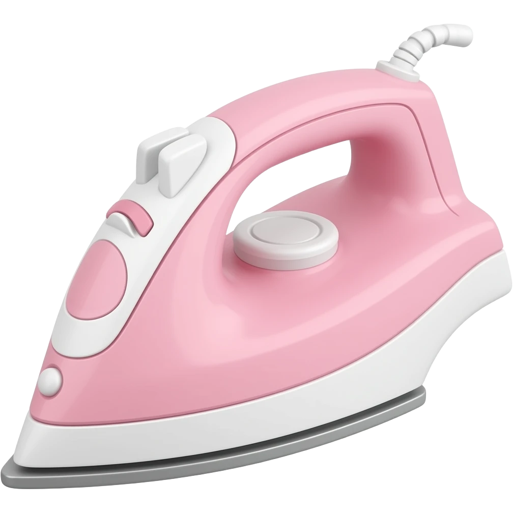 laundry iron pink emoji