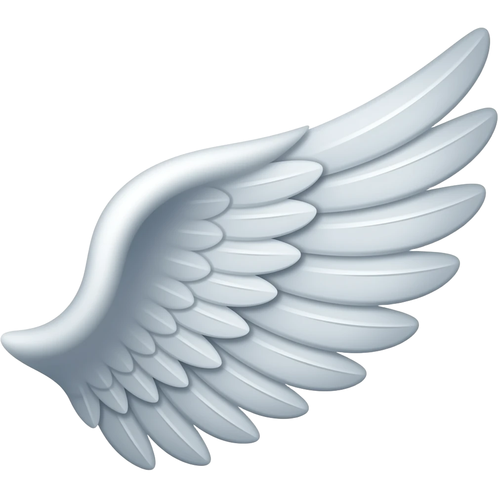 aile déployer emoji