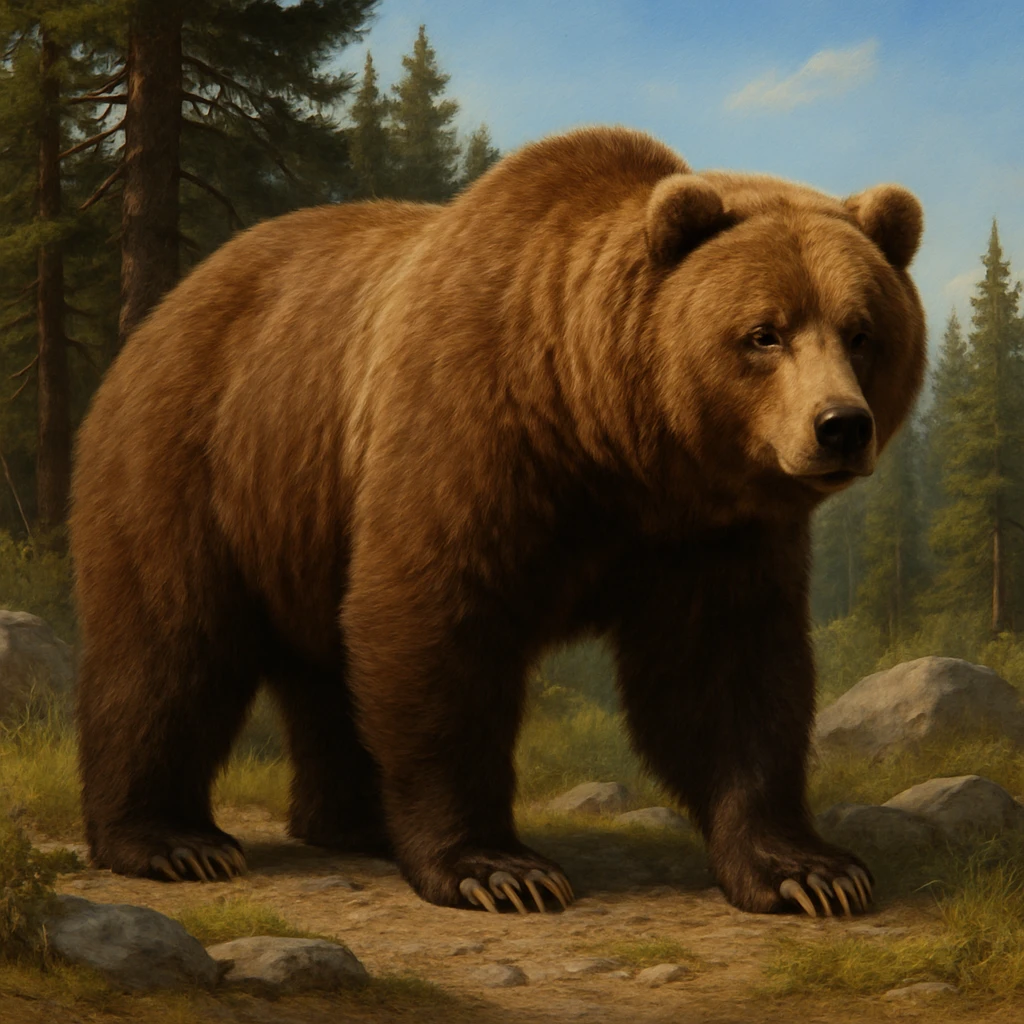 Grizzly bear emoji