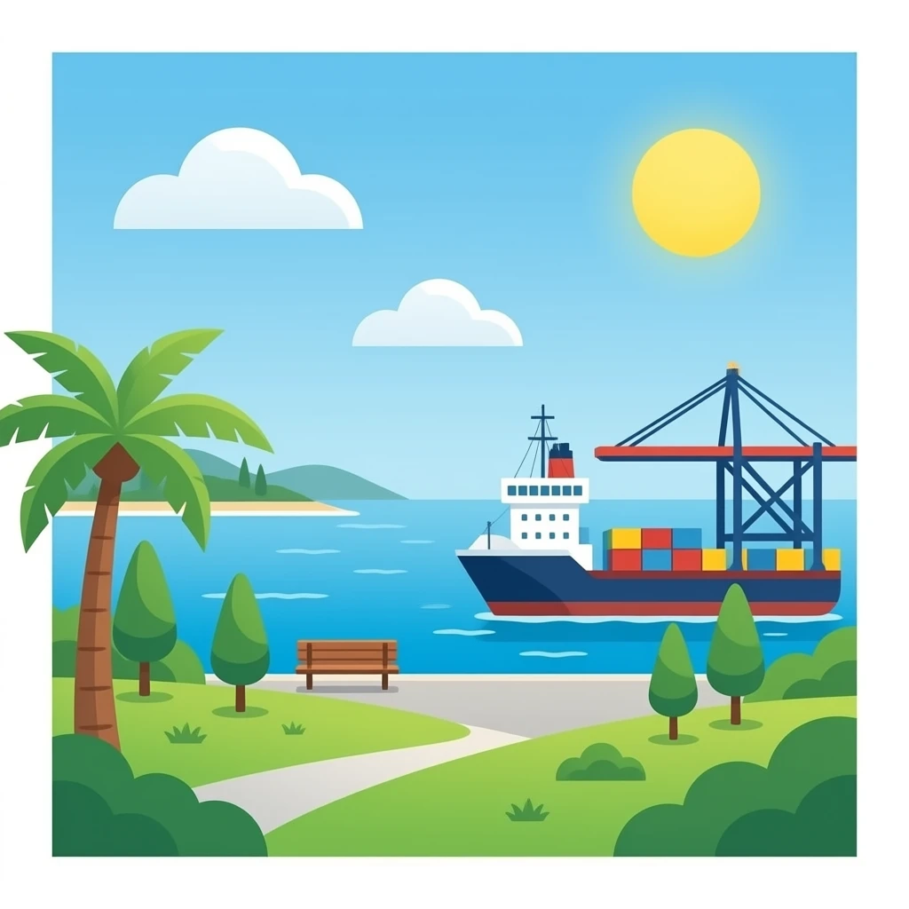 sea ​​port emoji