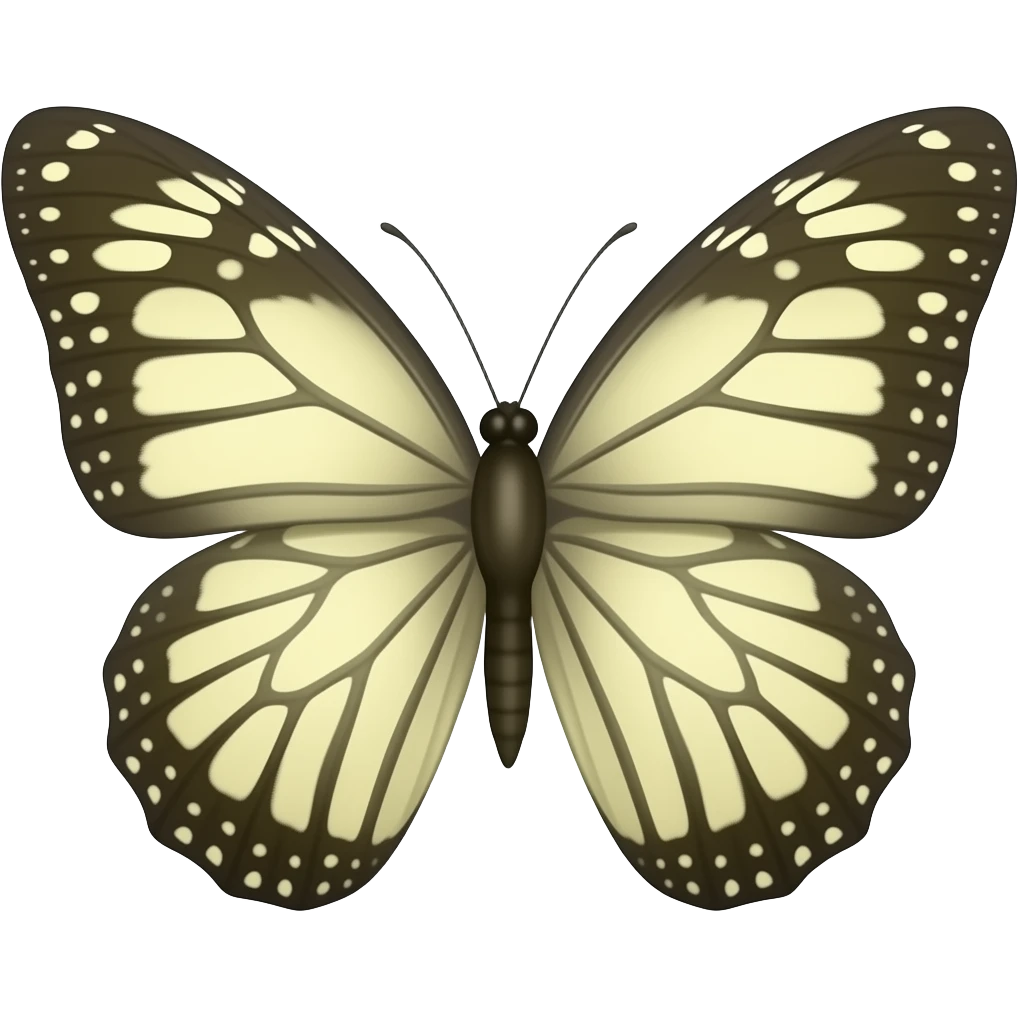 i want a one side butterfly emoji emoji