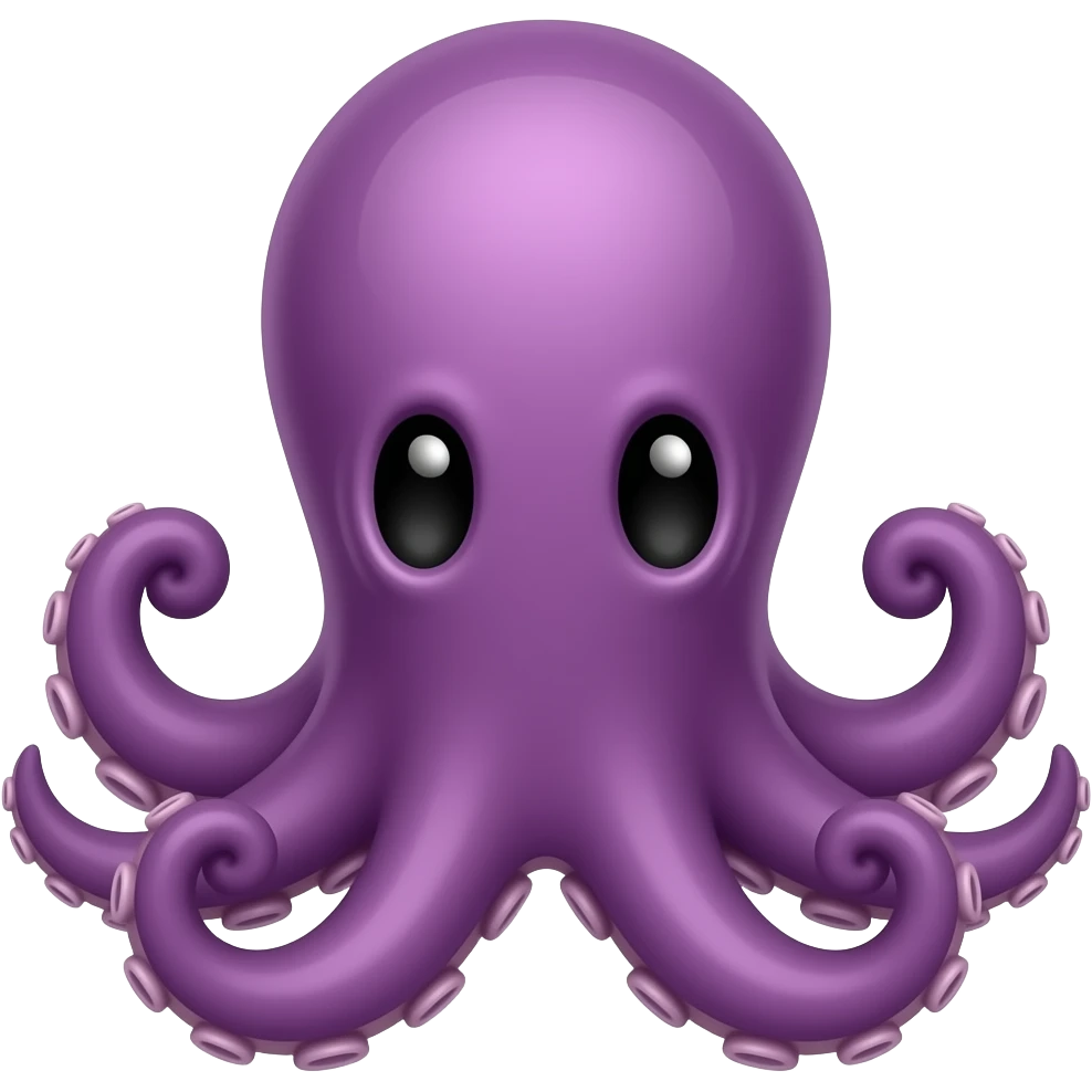 purple octopus emoji