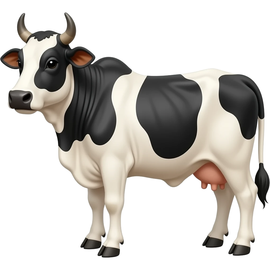 indian deși cow emoji