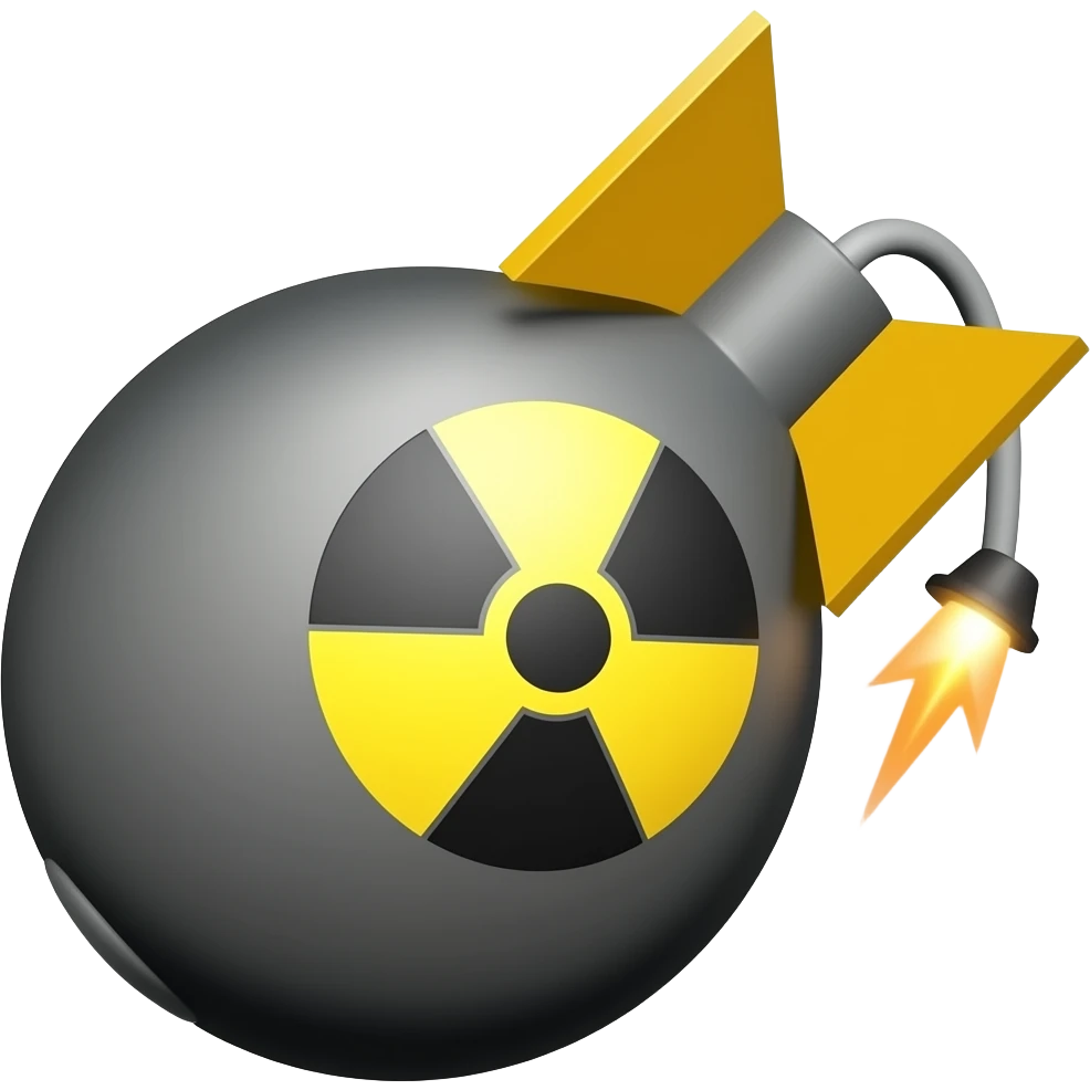 Bomba nuclear☢️/m emoji