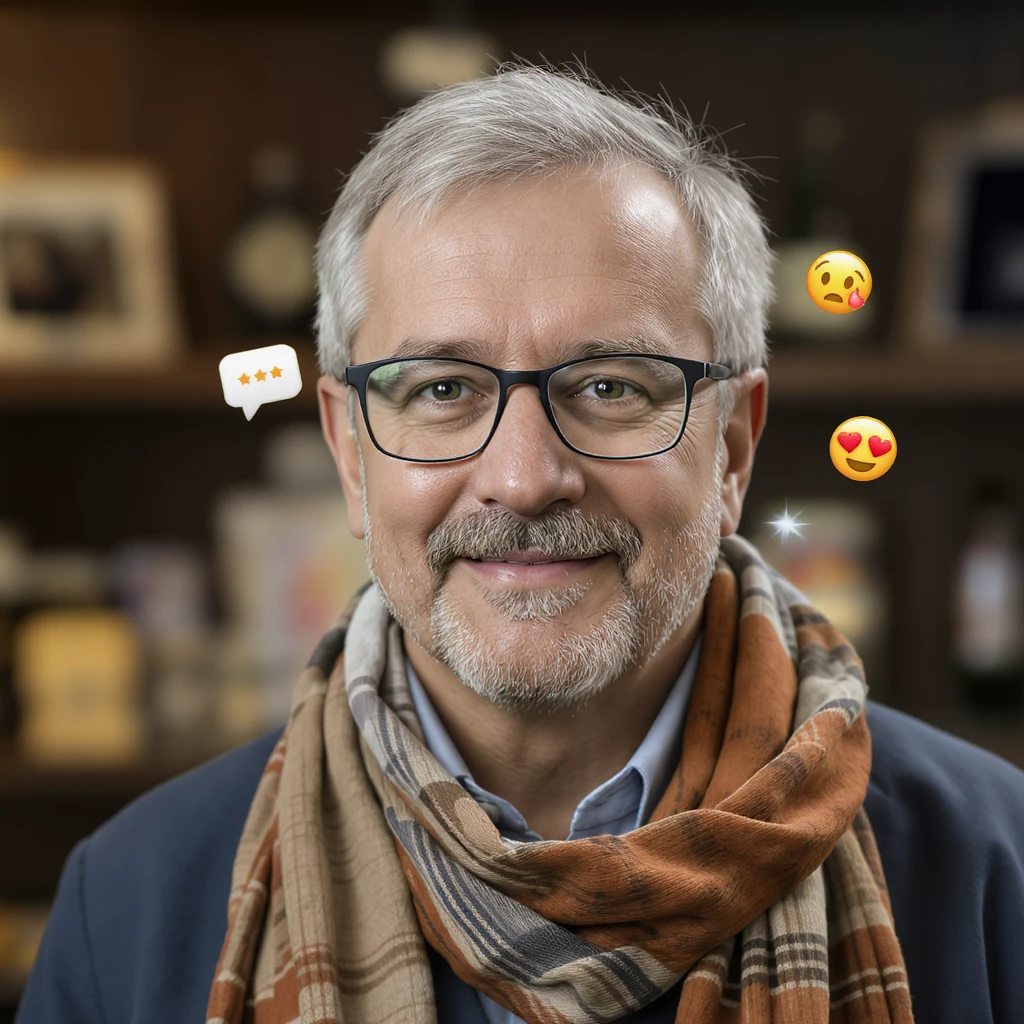 professional style emoji representing customer reviews, message bubble and approval symbol emoji